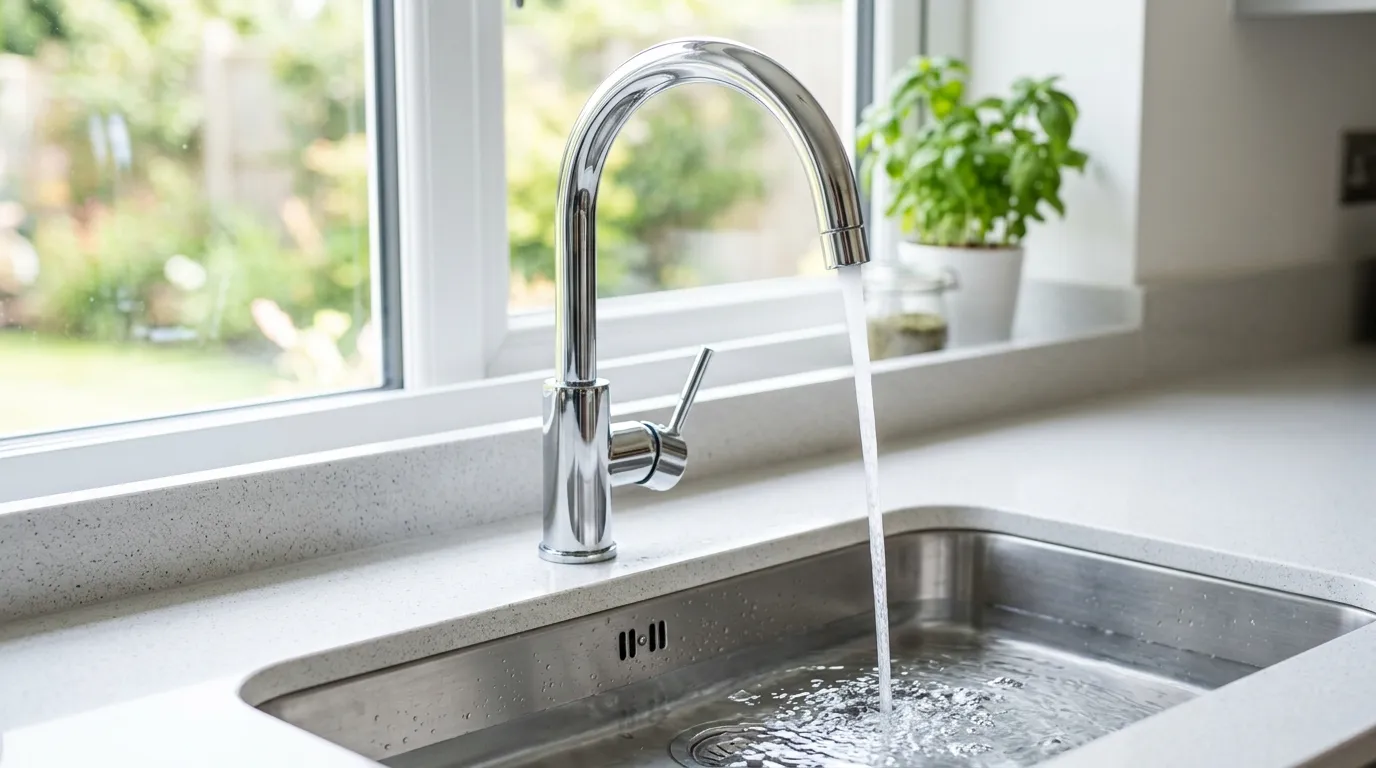 Local Plumbing Master Pros same day plumber fixing a faucet in Oakfield, WI